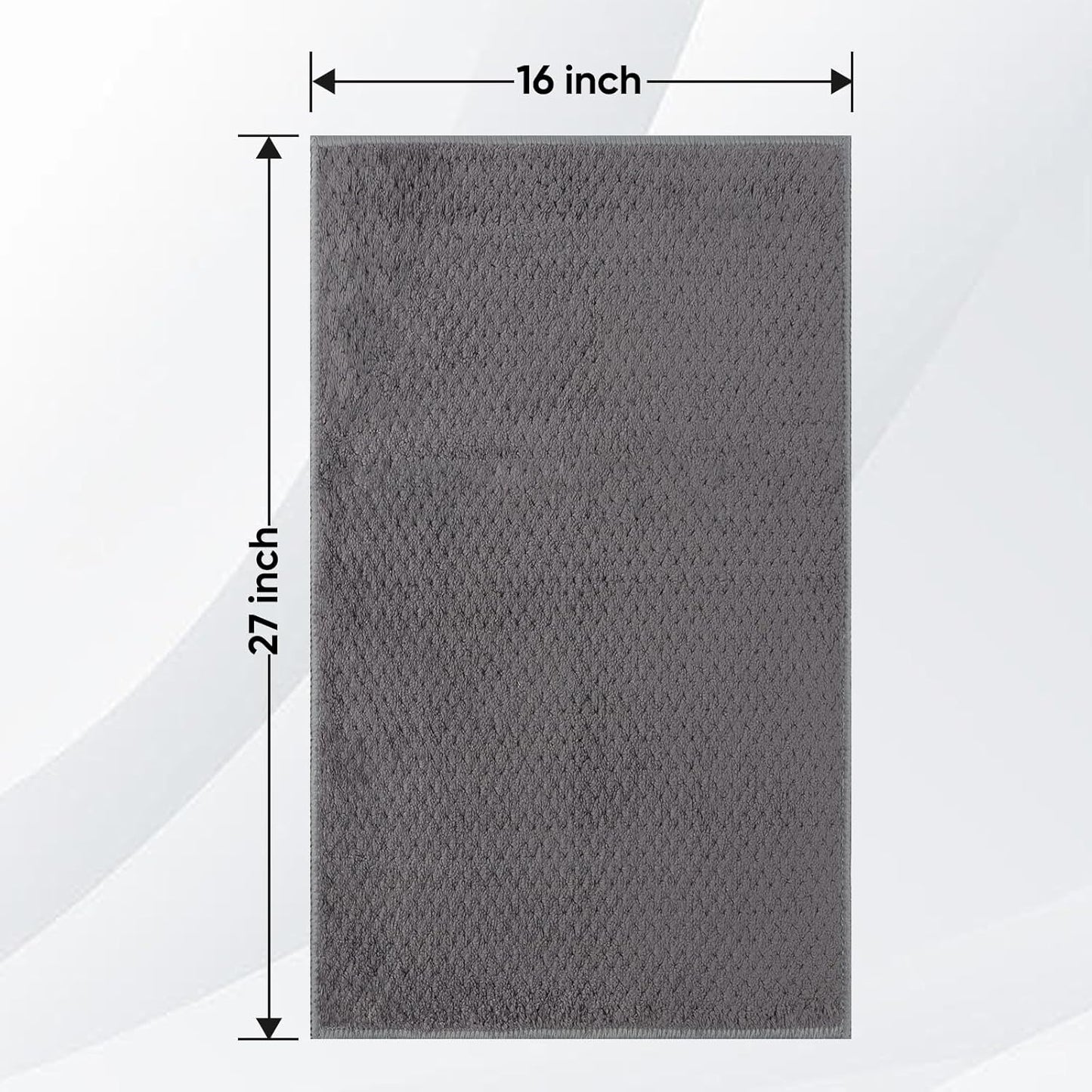 Premium Microfiber Gym Towels - 6 Pack