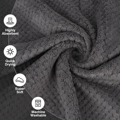 Premium Microfiber Gym Towels - 6 Pack 